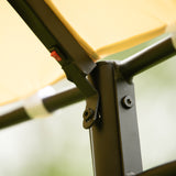 Outdoor Gazebo Steel Fabric Round Soft Top Gazebo Outdoor Patio Dome Gazebo with Removable Curtains