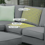 Grey Sectional Sofa