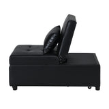 Black sofa bed