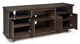 Ashley Brazburn 66" Dark Brown Contemporary TV Stand W955-68