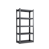 5-Tier Adjustable Metal Shelving Unit, Heavy Duty Shelving Utility Rack for garage Basement Kitchen Pantry Closet  31.5"W x 15.7"D x 63"H
