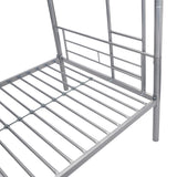 White Metal Bunk Bed