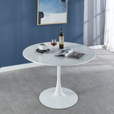 White Tulip Table Mid-century Dining Table