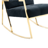 COOLMORE Accent  Chair  ,leisure rocking chair   with Stainless steel  feet