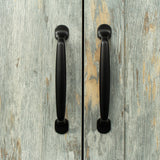 High wardrobe with 2 doors