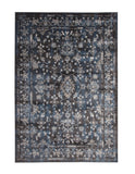 Clayton Blue, Ivory, and Natural Area Rug 5x8