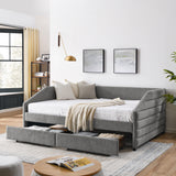 Queen Size Daybed with Two Drawers