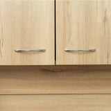 Tall Kitchen Cabinet, with 6-Doors, 1-Open Shelves and 1-Drawer