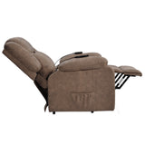 Orisfur. Power Lift Chair for Elderly with Adjustable Massage Function, Recliner Chair with Heating System for Living Room