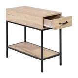 Nightstand with Drawer, Stable and Sturdy Construction
