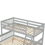 Twin Over Full Bunk Bed with Trundle