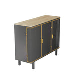 Modern Sideboard, Freestanding Sideboard Storage Cabinet Entryway Floor Cabinet for Living Room Office Bedroom