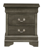 Glory Furniture Louis Phillipe G3105-N Nightstand , Gray
