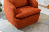 COOLMORE Swivel Barrel Chair, Comfy Round Accent Sofa Chair for Living Room, 360 Degree Swivel Barrel Club Chair, Leisure Arm Chair for Nursery, Hotel, Bedroom, Office, Lounge