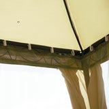 U-style Gazebo Canopy Soft Top Outdoor Patio Gazebo Tent Garden Canopy for Your Yard, Patio, Garden, Outdoor or Party