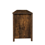 Living room TV stand furniture with 6 storage compartments and 1 shelf cabinet, high-quality particle board