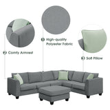 Grey Sectional Sofa