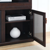 TV Stand for TVs up to 65" with Electric Fireplace