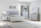 King 6 PC LED Bedroom set made with wood