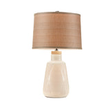 Tate Boho Textured Ceramic Table Lamp