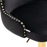 COOLMORE  Bar Stools with Back and Footrest Counter Height bar Chairs