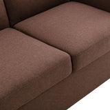 Orisfur Pull Out Sofa Bed  Loveseat Sleeper with Twin Size Memory Mattress for Living Room Spaces