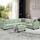 Light Green Sectional Sofa