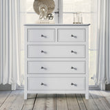 King 5 piece Bedroom Set (bed+nightstands+chest+dresser）