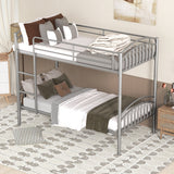 Twin Over Twin Metal Bunk Bed