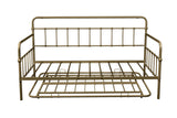 Metal Frame Daybed with trundle