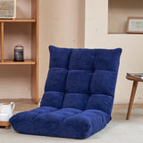 Modern Folding Lounge Chaise, 5 Reclining Position s -  Video Gaming Sofa