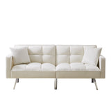 Beige Sofa flat sleeper