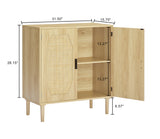 Kitchen storage cabinets with rattan decorative doors, buffets, wine cabinets, dining rooms, hallways, cabinet console tables