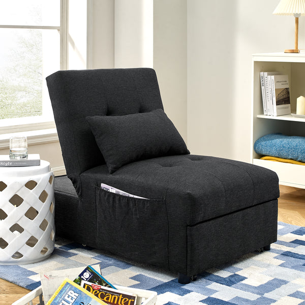 Folding Ottoman Sleeper Sofa Bed