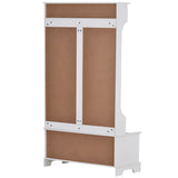 Hall Tree with 4 Hooks and Hinged Lid, Coat Hanger, Entryway Bench, Storage Bench