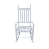 wooden porch rocker chair  WHITE