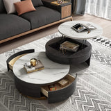 Lift-top Modern Nesting Coffee Table Set