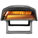 Geek Chef Gas Pizza Oven, Pizza Ovens for Outside Propane, Propane Pizza Oven, Outdoor Ovens with 13 inch Pizza Stone, Portable Gas Pizza Oven with Foldable Legs, Pizza Oven for Patio Garden