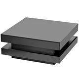 High Gloss Minimalist Design with plug-in 16-color LED Lights
