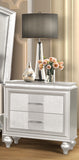 Queen 4 PC LED Bedroom set made with Wood in White