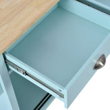 Kitchen Island Cart Mint Green