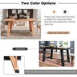 Wood Dining Table Kitchen Furniture Rectangular Table