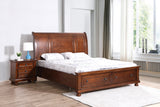 King Bed in Cherry finsh
