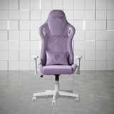 Purple Velvet Memory Foam Gaming Chair