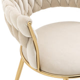 COOLMORE Leisure   Dining Chairs with 2PC /Set