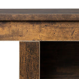 Living room TV stand furniture with 6 storage compartments and 1 shelf cabinet, high-quality particle board