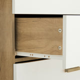 Drawer dresser cabinet, solid wood