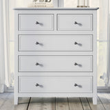 King 5 piece Bedroom Set (bed+nightstands+chest+dresser）