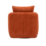 COOLMORE Swivel Barrel Chair, Comfy Round Accent Sofa Chair for Living Room, 360 Degree Swivel Barrel Club Chair, Leisure Arm Chair for Nursery, Hotel, Bedroom, Office, Lounge