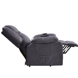 Orisfur. Power Lift Chair for Elderly with Adjustable Massage Function, Recliner Chair with Heating System for Living Room